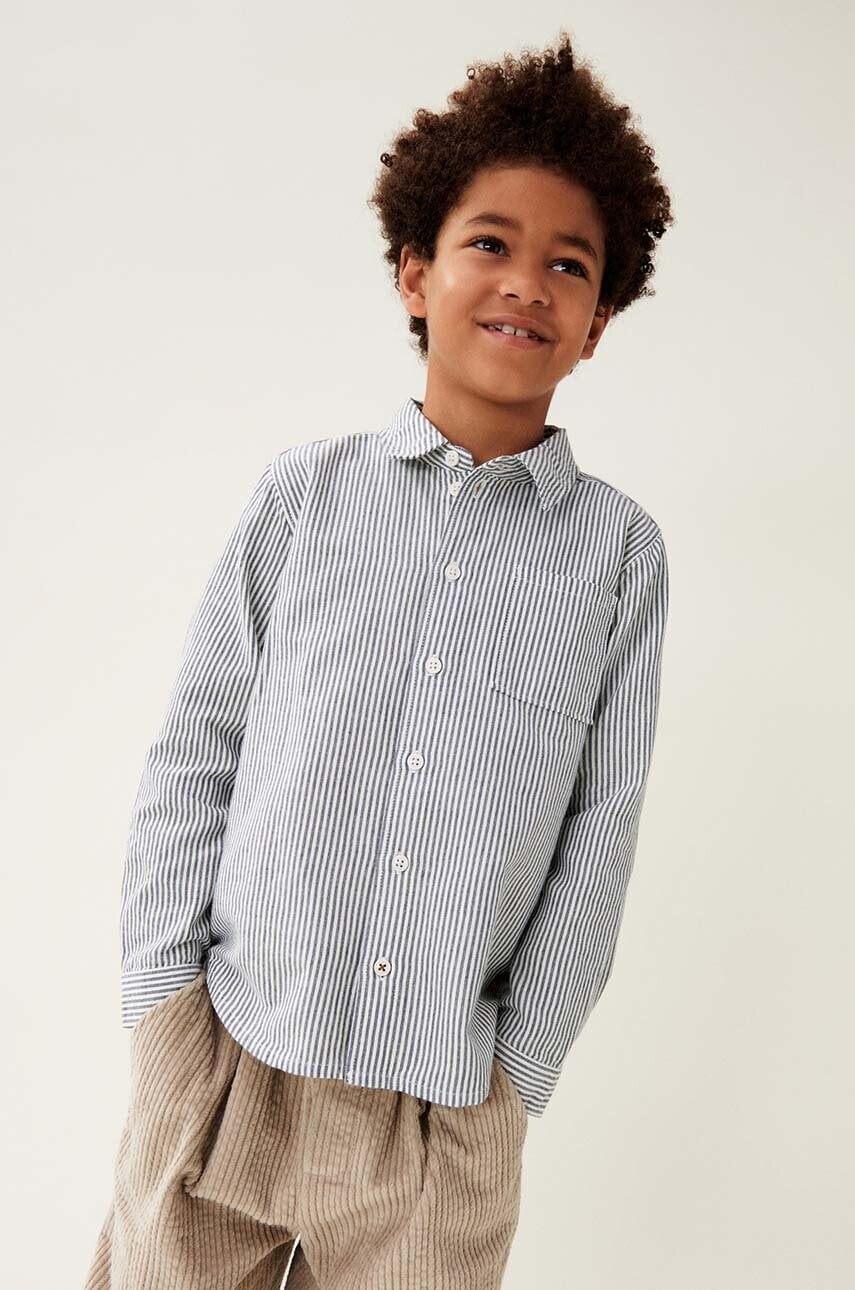 Detská bavlnená košeľa Liewood Costa Stripe Shirt LW19551
