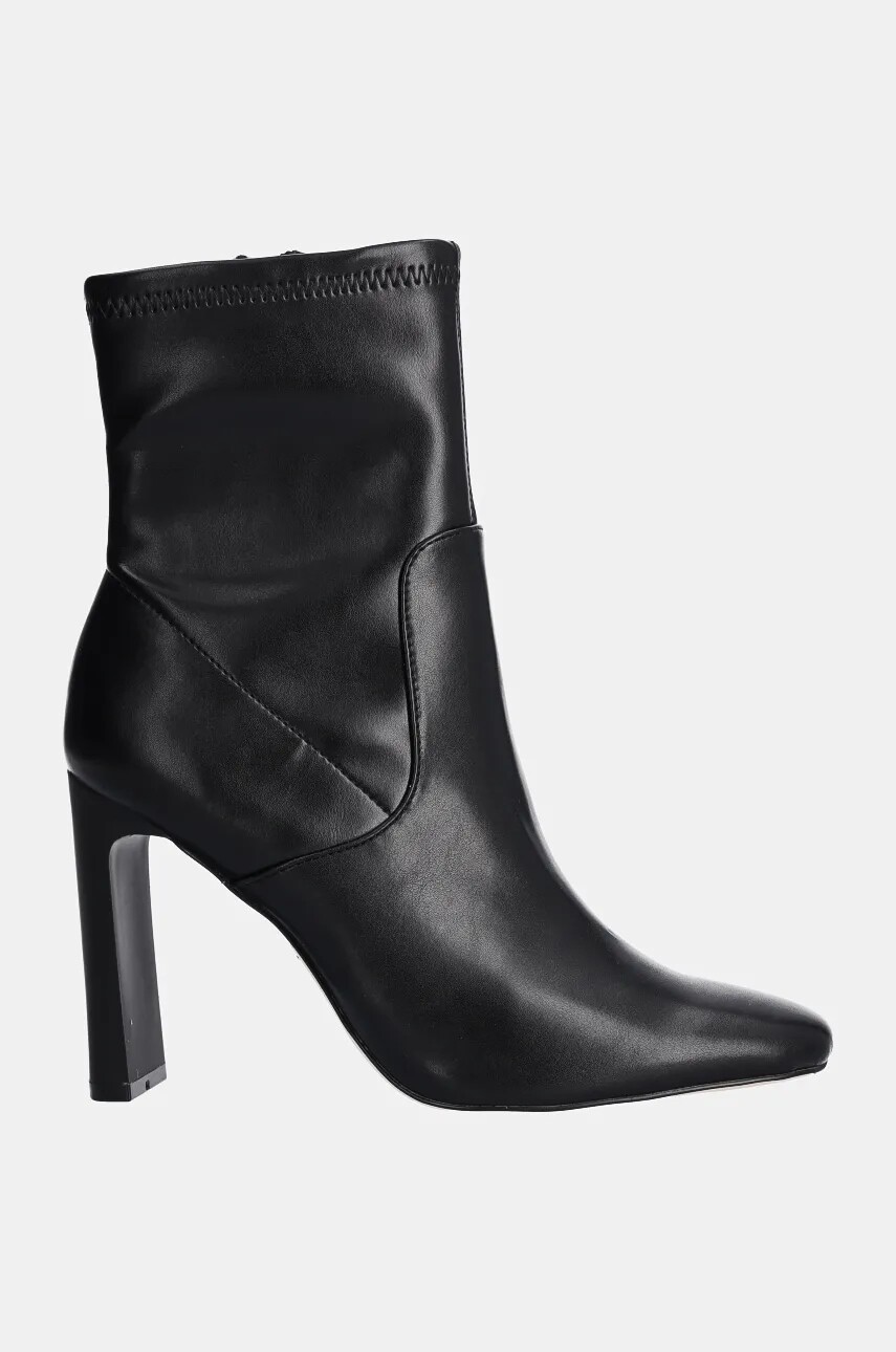 Členkové topánky Aldo TALOBRECLYA dámske, čierna farba, na podpätku, 13838707 TALOBRECLYA