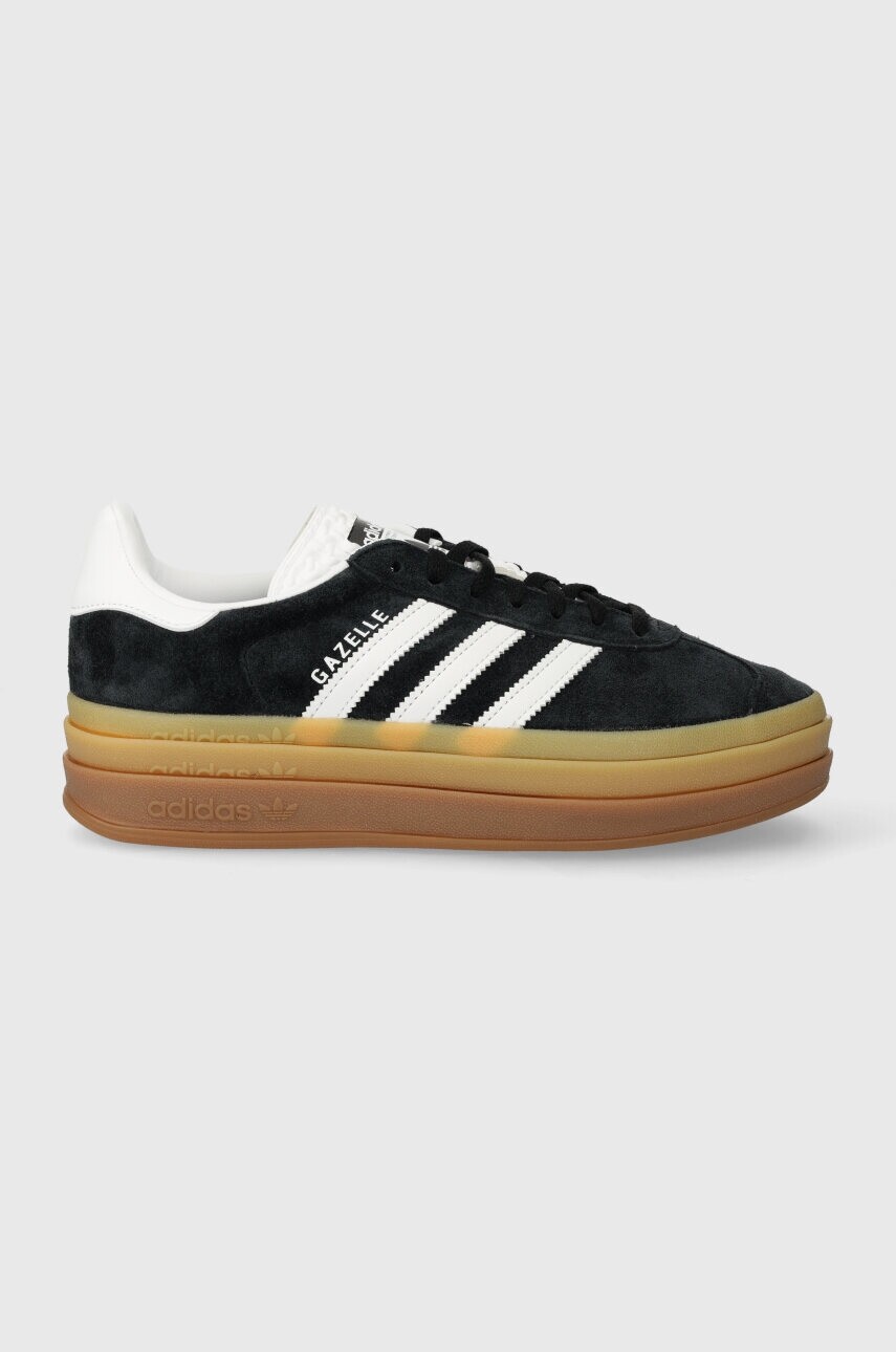 Tenisky adidas Originals Gazelle Bold čierna farba, IE0876