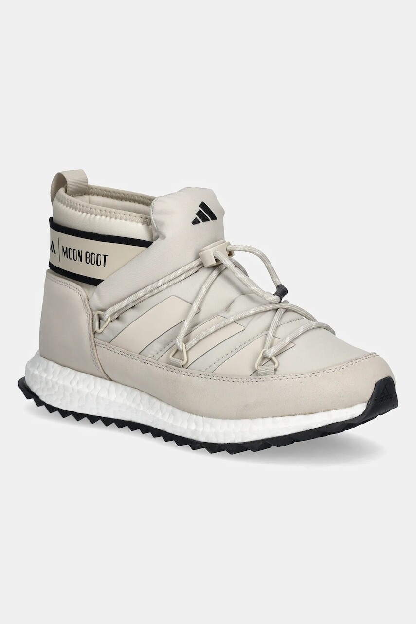 Snehule adidas x Moon Boot béžová farba, IH2490