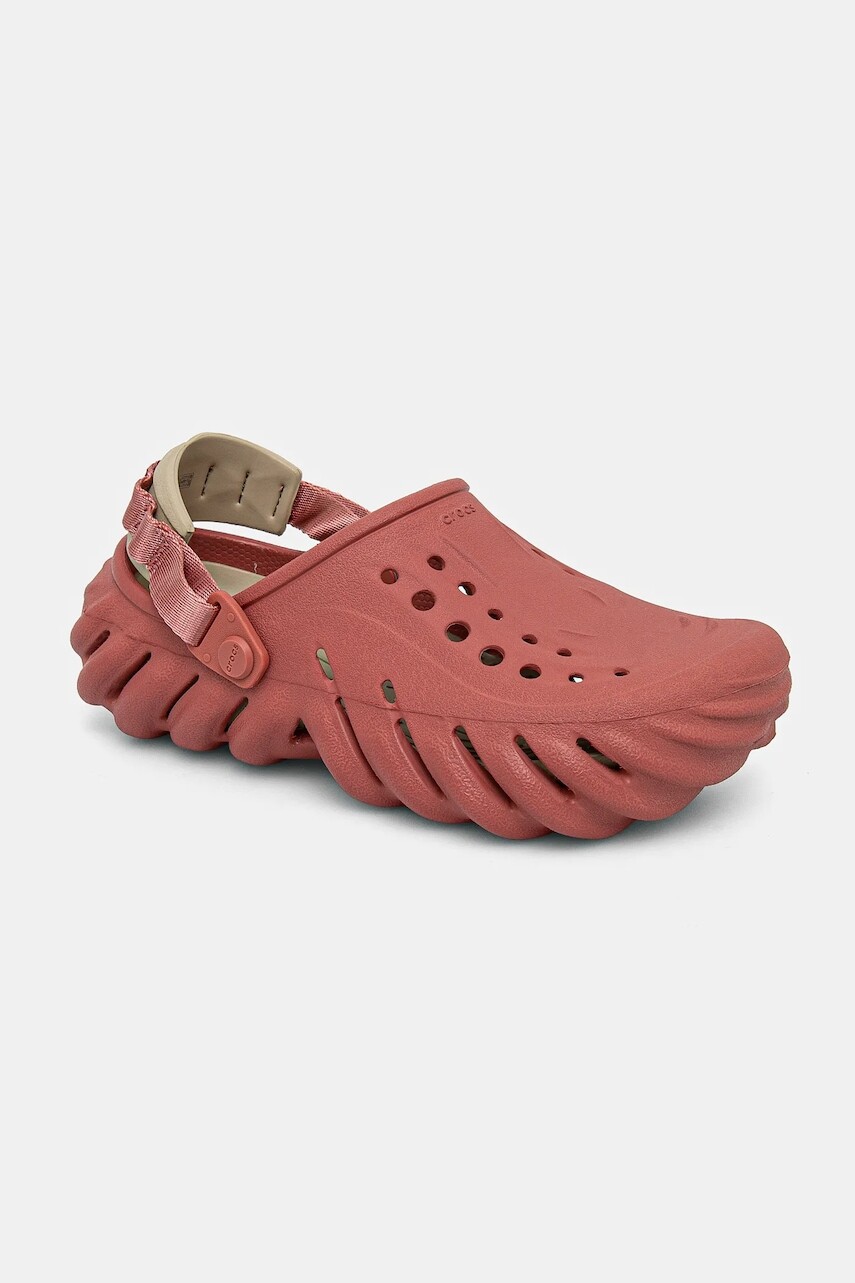 Šľapky Crocs X - (Echo) Clog dámske, ružová farba, 207937