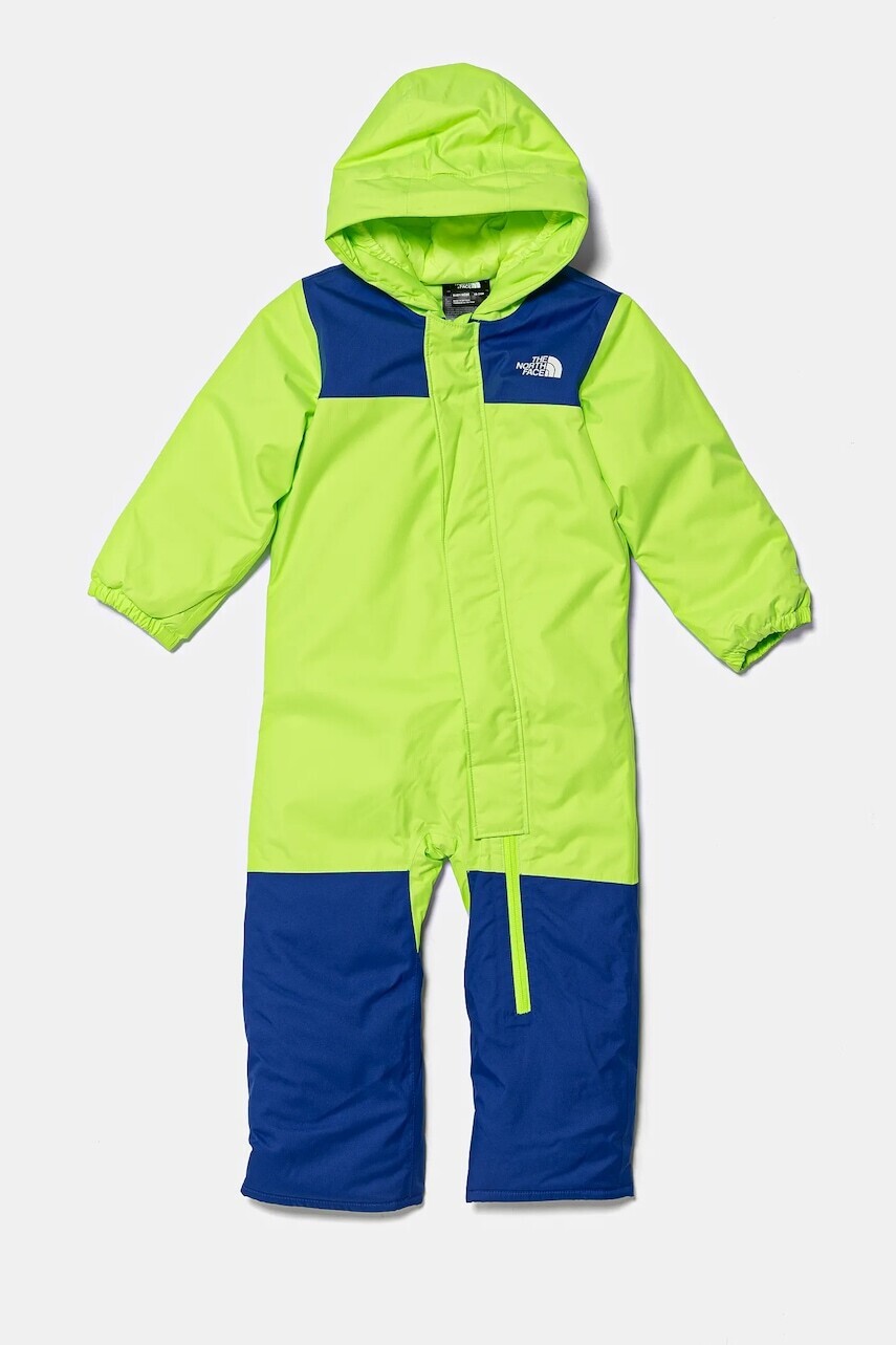 Overal pre bábätká The North Face BABFREEDOM SNOW SUIT zelená farba, NF0A7UNAD6S1