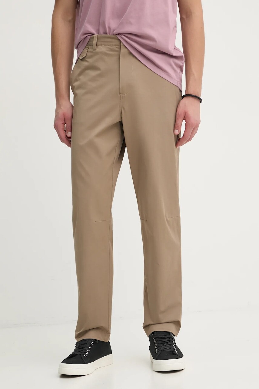 Nohavice PS Paul Smith pánske, béžová farba, strih chinos, M2R.769Y.P22261
