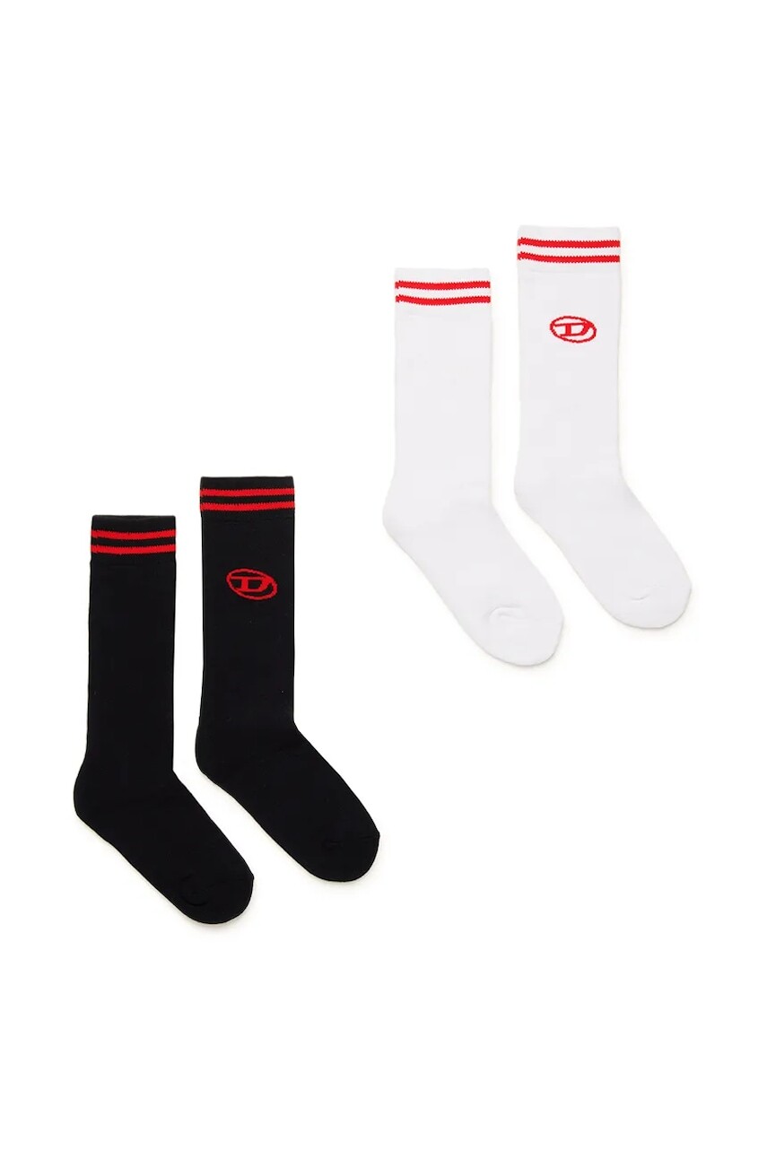 Detské ponožky Diesel ZANICBIPACK SOCKS 2-pak čierna farba, J02075