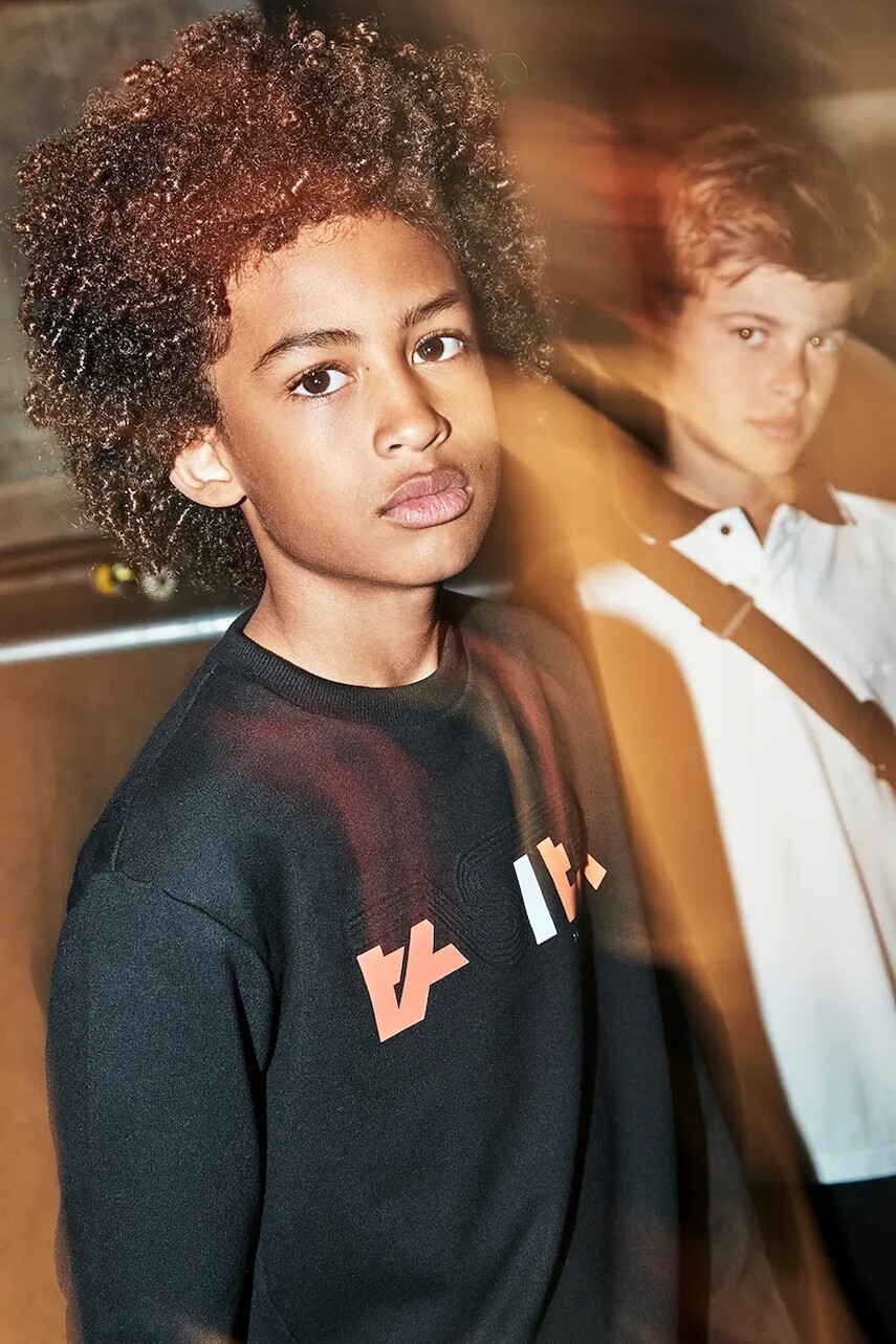 Detská mikina Mayoral čierna farba, s potlačou, 6483