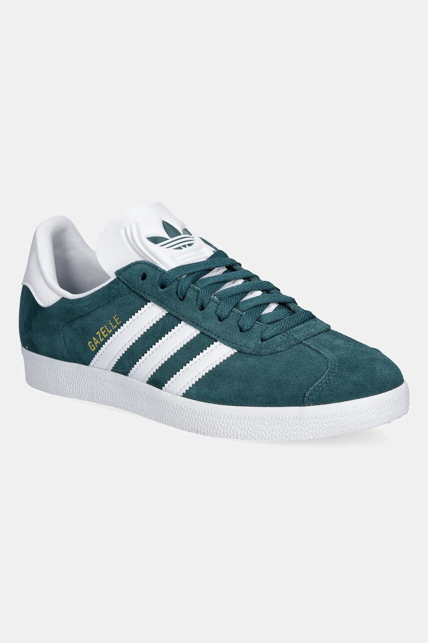 Tenisky adidas Originals Gazelle zelená farba, JH5383