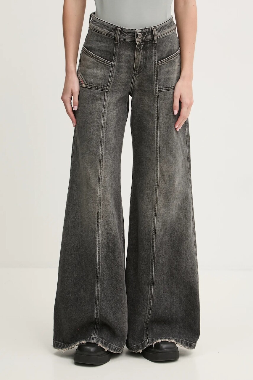 Rifle Diesel D-AKII L.32 TROUSERS dámske, stredne vysoký pás, A12808.007Z2