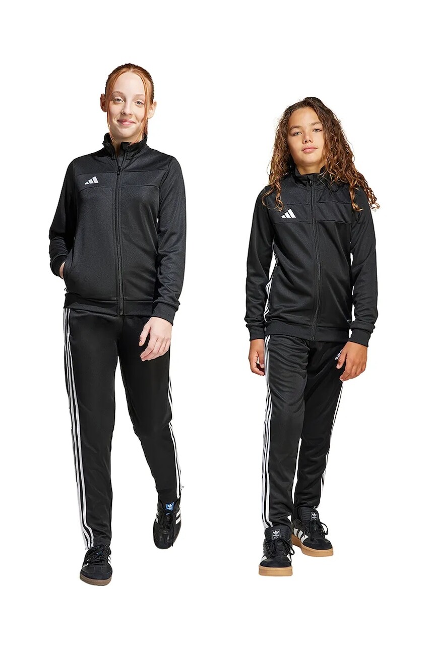 Detská tepláková súprava adidas Performance čierna farba, JD0625
