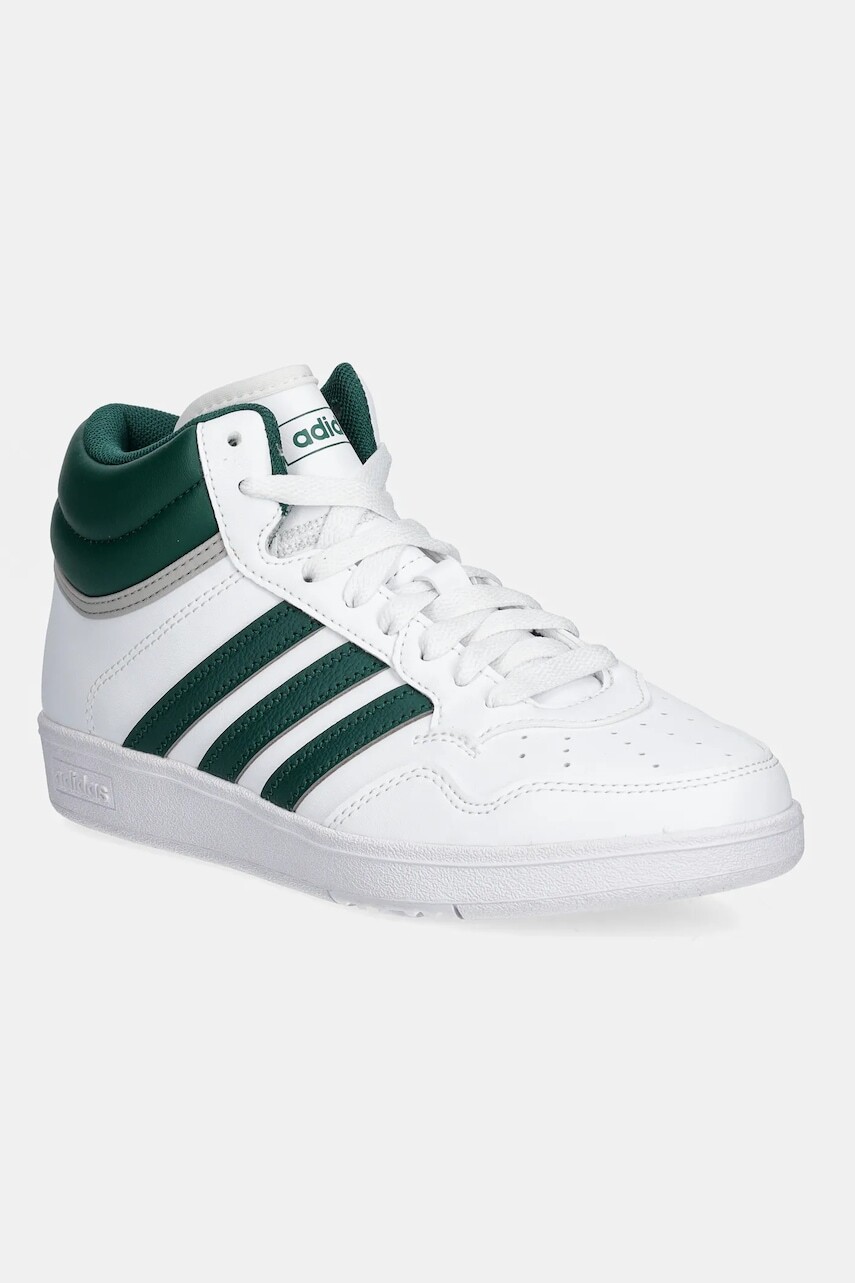 Detské tenisky adidas Originals HOOPS 4.0 MID zelená farba, JI0905