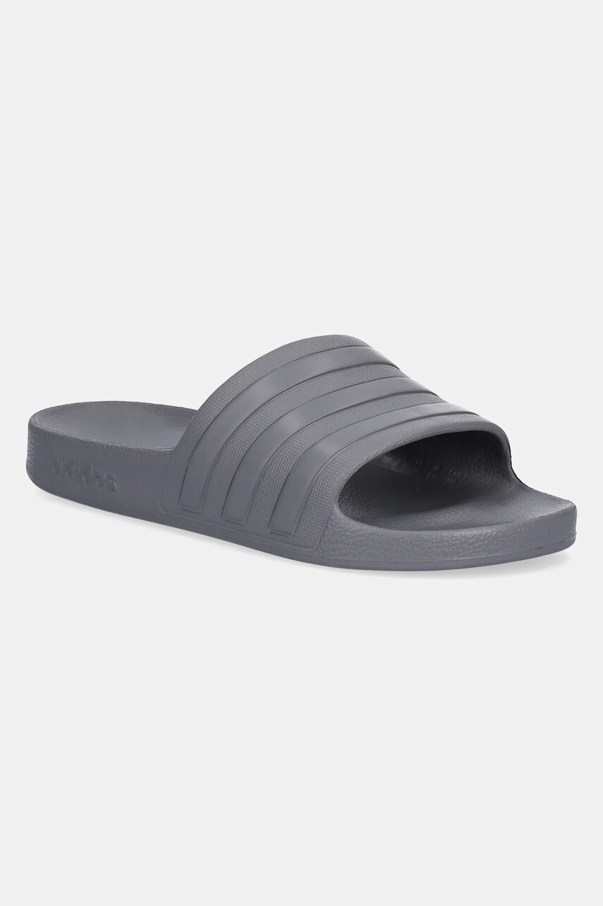 Šľapky adidas Adilette Aqua dámske, šedá farba, JP5184