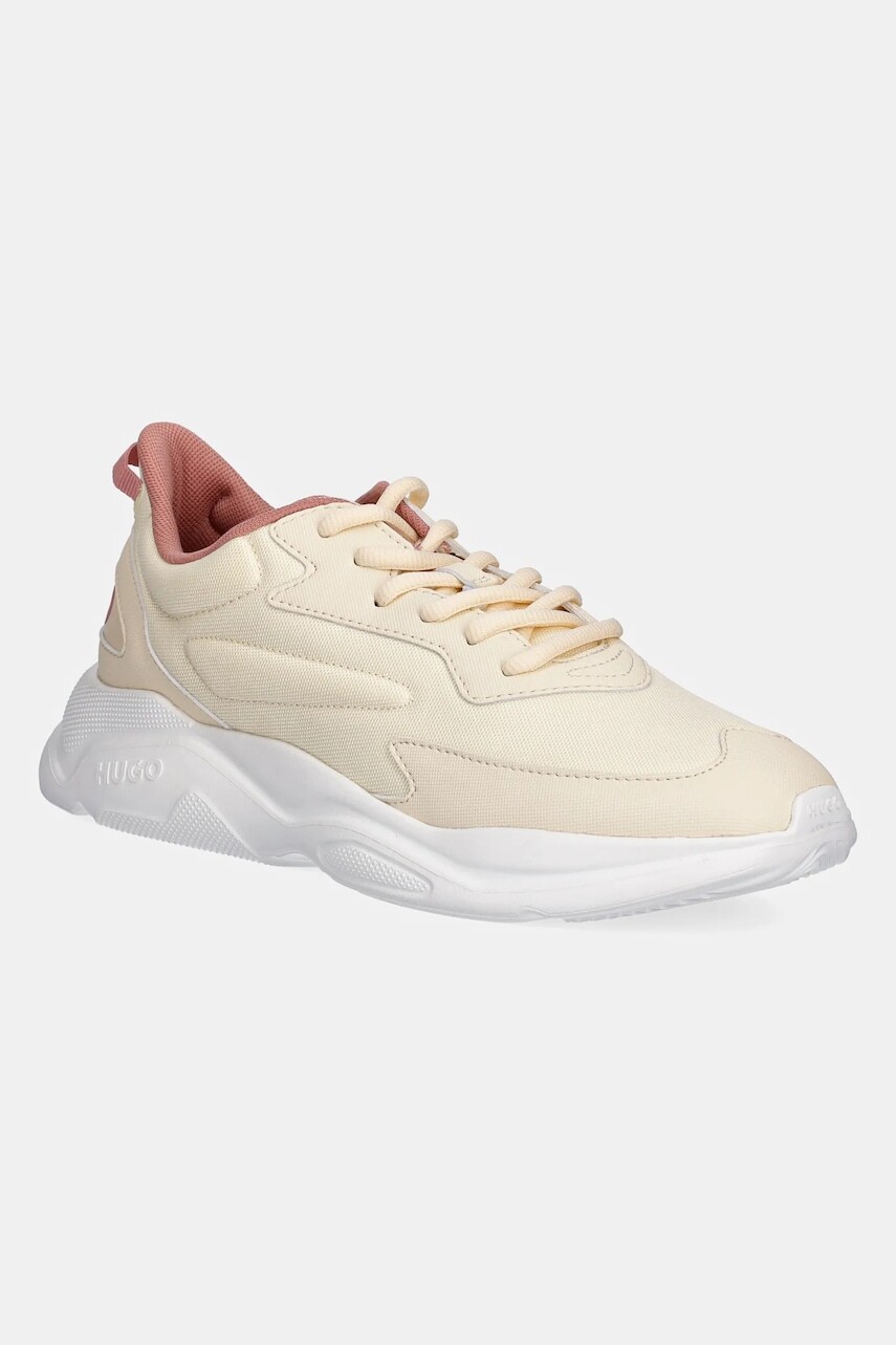 Tenisky HUGO Leon béžová farba, 50536660