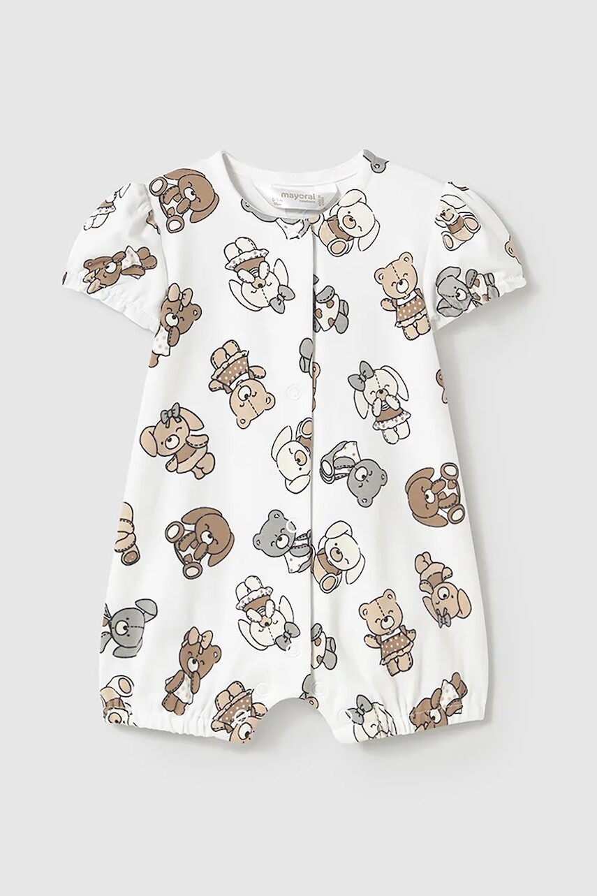 Detské bavlnené dupačky Mayoral Newborn 1754