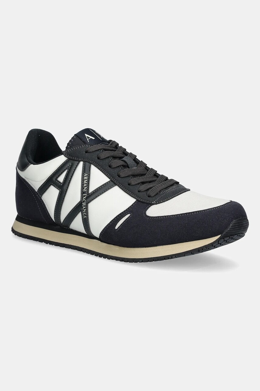 Tenisky Armani Exchange tmavomodrá farba, XUX017 XCC68 U390