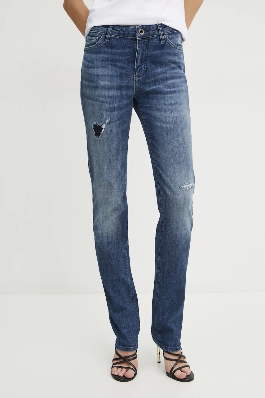Rifle Armani Exchange dámske, stredne vysoký pás, 6DYJ45 Y18LZ