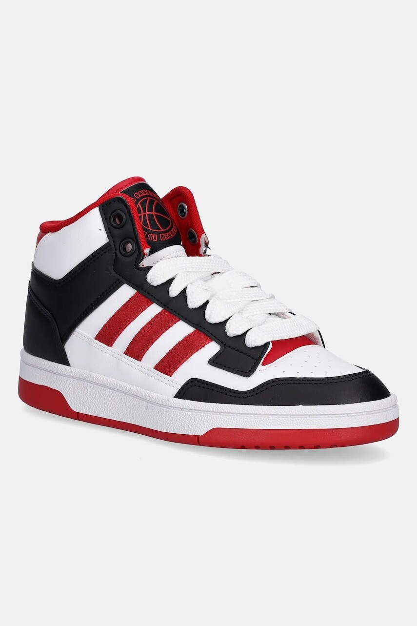 Detské tenisky adidas Originals RAPID COURT MID čierna farba, JR3180