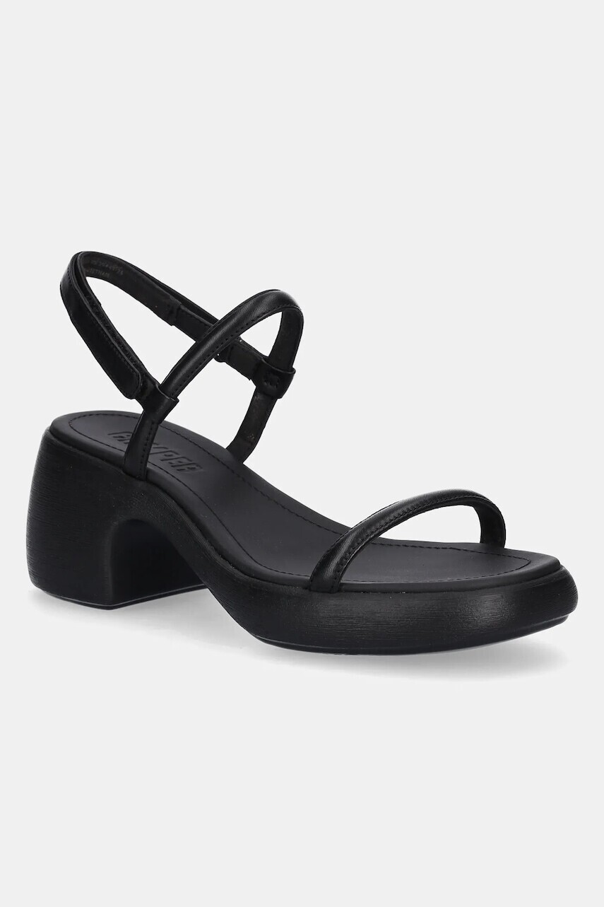 Kožené sandále Camper Thelma Sandal čierna farba, K201596-004