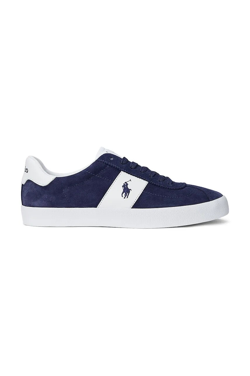 Semišové tenisky Polo Ralph Lauren Court Vlc Pp pánske, 816961260002