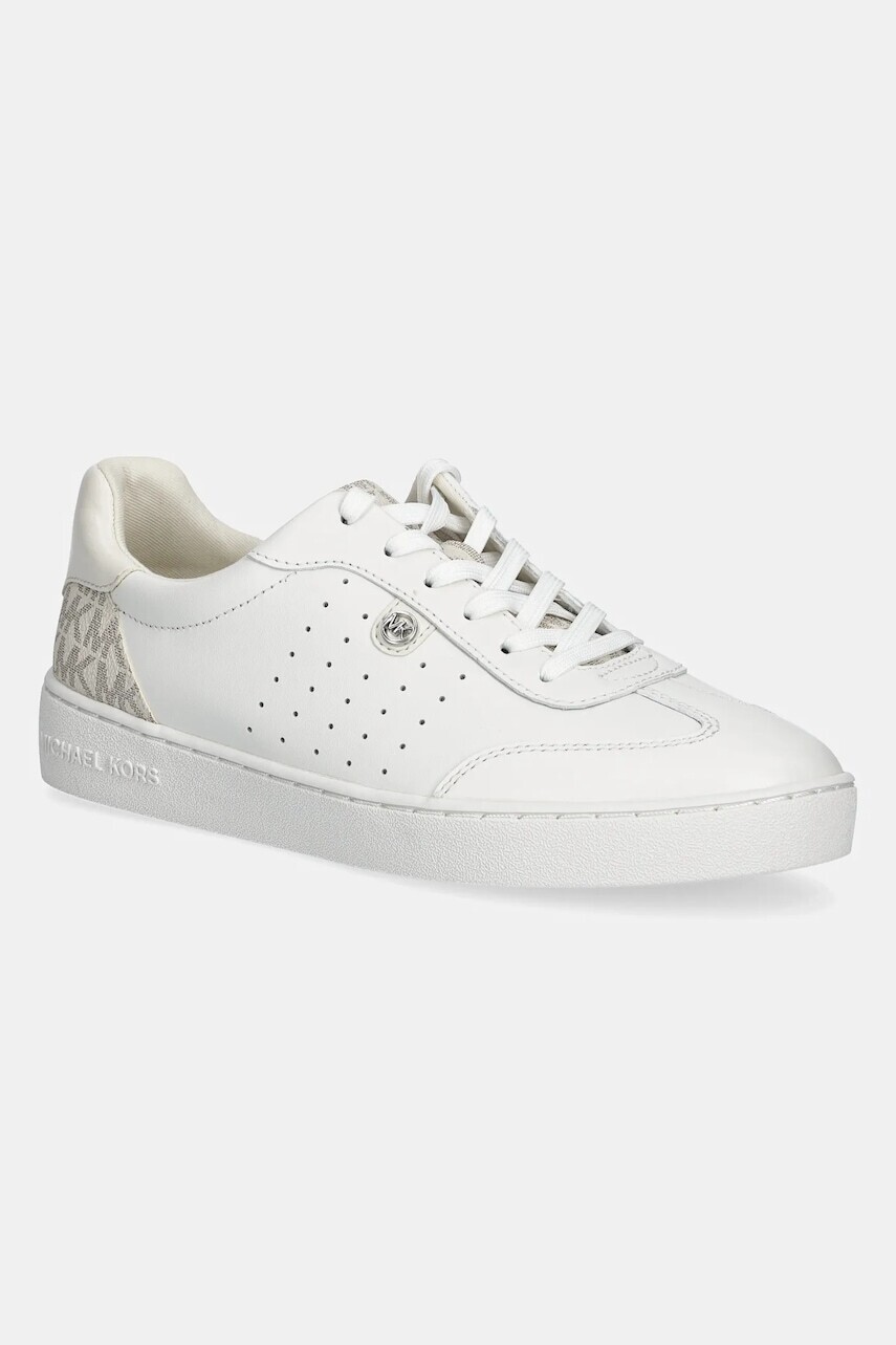 Tenisky MICHAEL Michael Kors Scotty dámske, biela farba, 43S5SCFS3L.141
