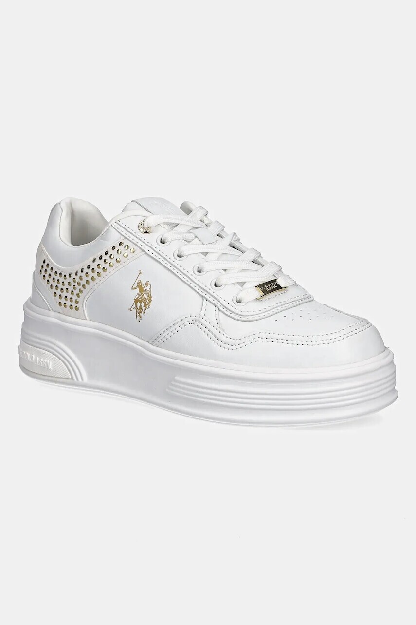Tenisky U.S. Polo Assn.  ASUKA dámske, biela farba, ASUKA009W/5YN1