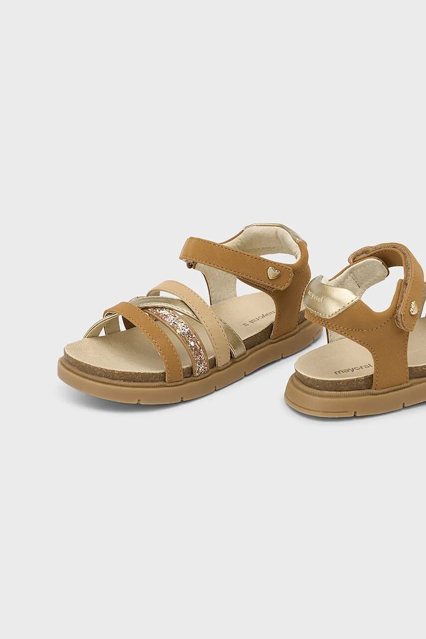 Detské sandále Mayoral hnedá farba, 45650