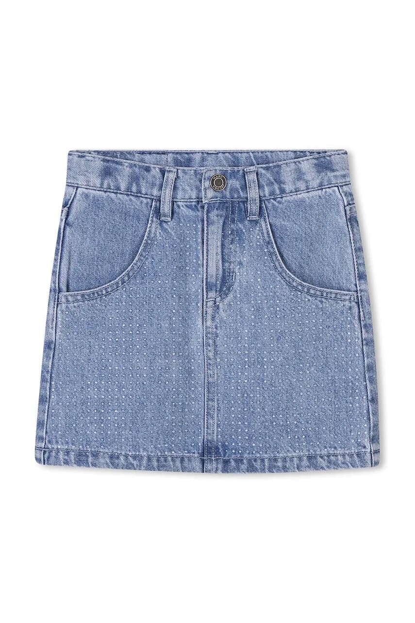 Dievčenská rifľová sukňa Marc Jacobs mini, puzdrová, W60539