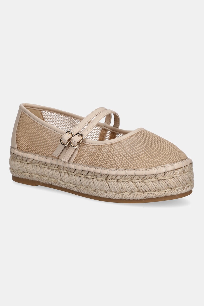 Espadrilky Aldo SUMMERFLING béžová farba, na platforme, 13967826