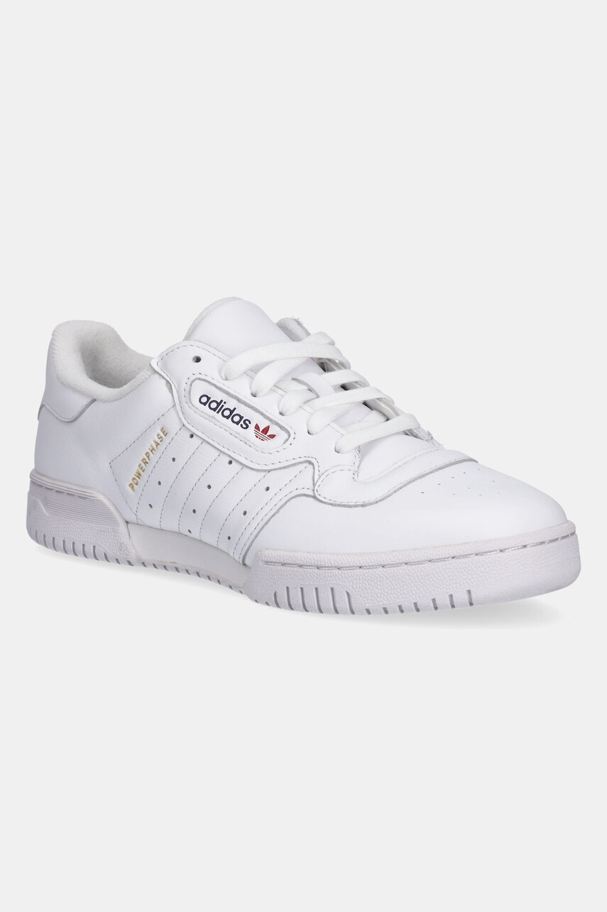 Kožené tenisky adidas Originals Powerphase biela farba, JH5481