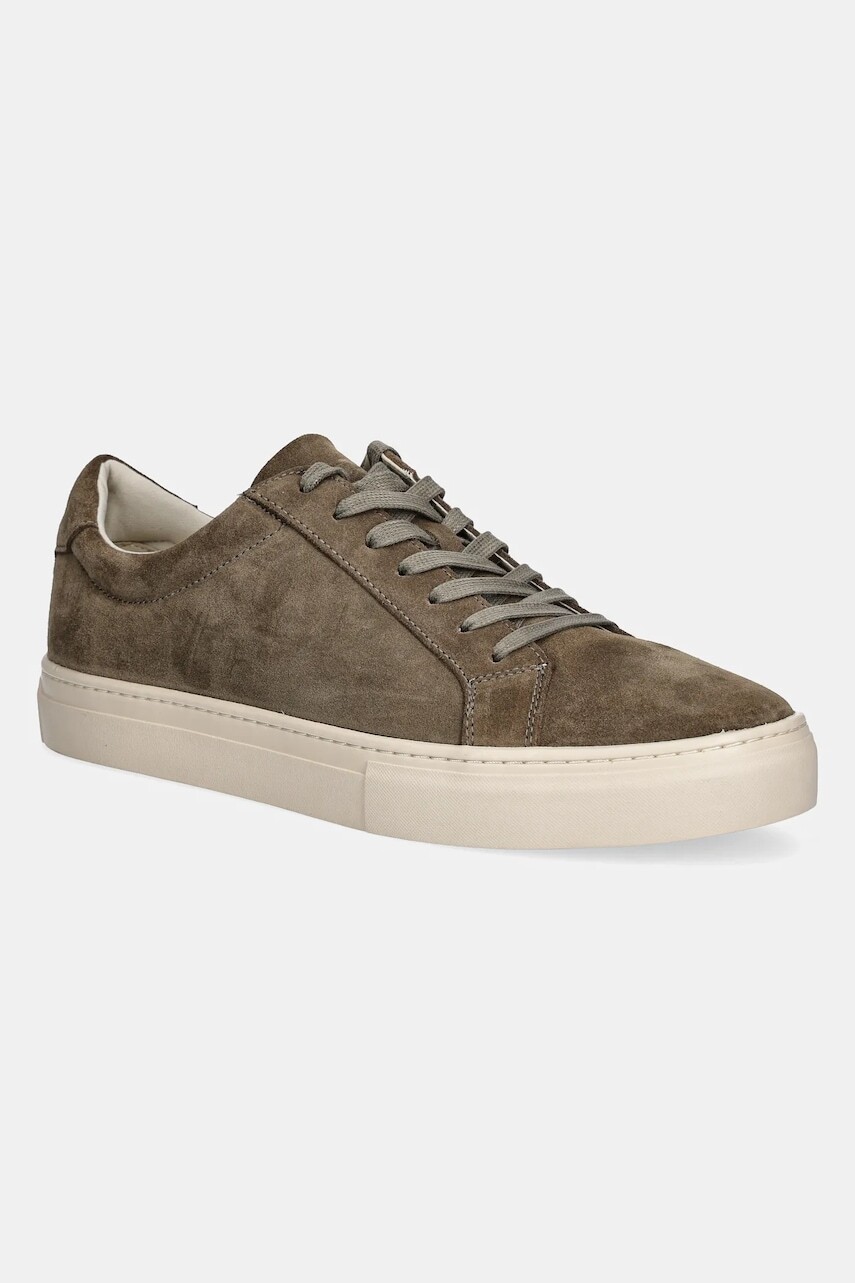 Semišové tenisky Vagabond Shoemakers PAUL 2.0 zelená farba, 5383-040-72