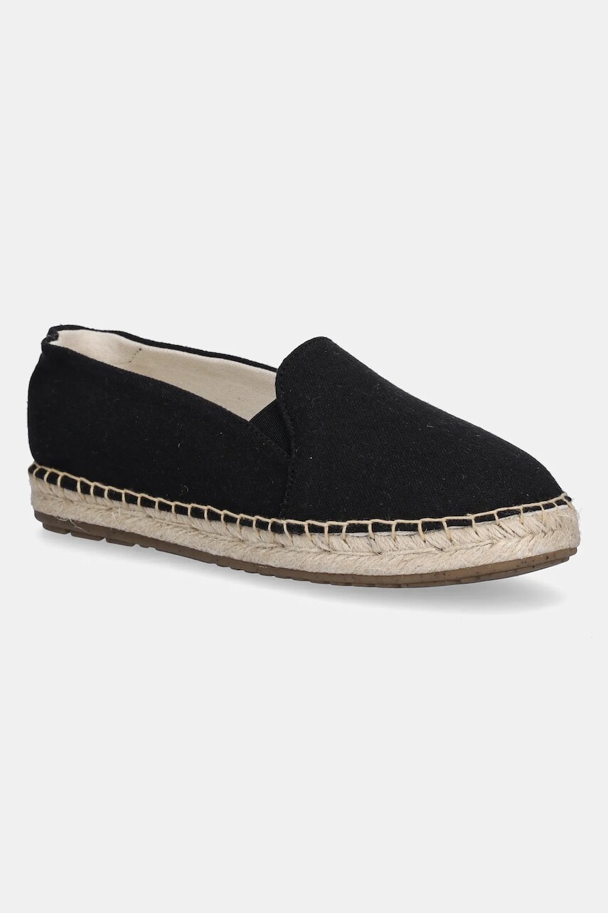 Espadrilky Emu Australia Mentone čierna farba, W13171 Black