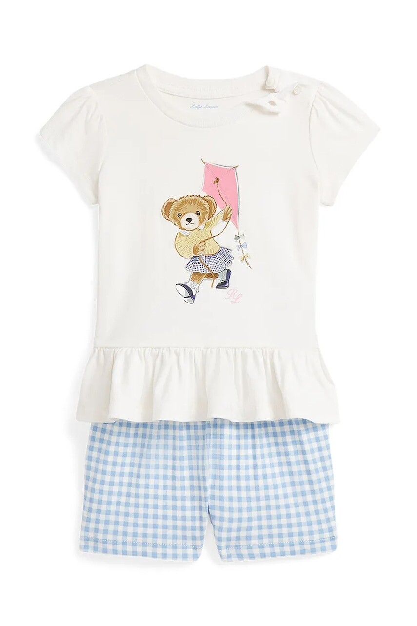 Detská bavlnená súprava Polo Ralph Lauren 310964041001