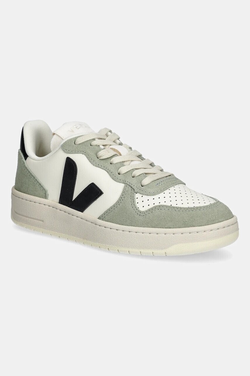 Tenisky Veja VI0220500A V-10 LEATHER dámske, zelená farba, VI0220500A
