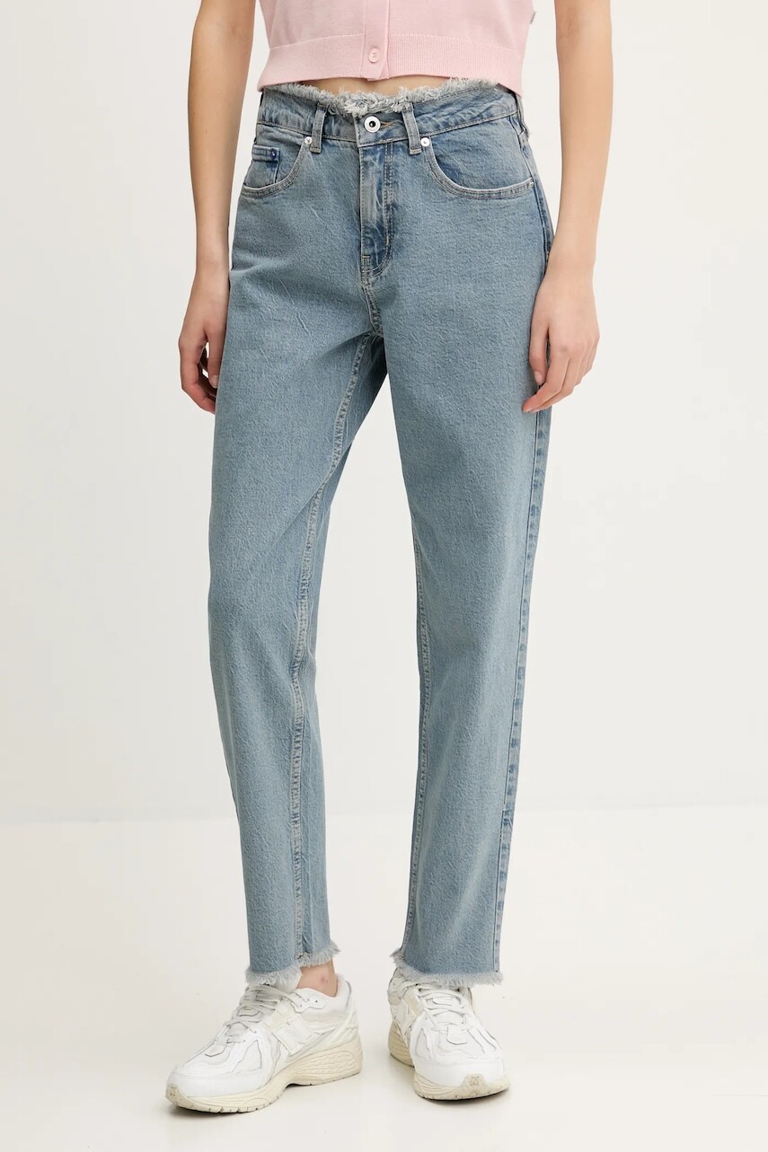 Rifle Karl Lagerfeld Jeans dámske, vysoký pás, A2W10059