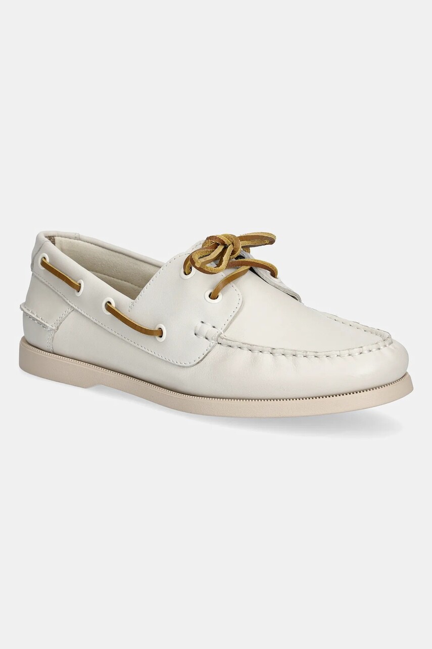 Kožené mokasíny Aldo HARBORCHIC dámske, béžová farba, na plochom podpätku, 13966685