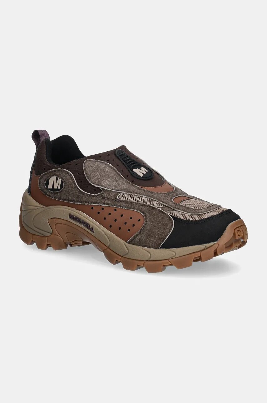 Topánky Merrell 1TRL Moc Speed Streak Evo Se pánske, hnedá farba, J006511