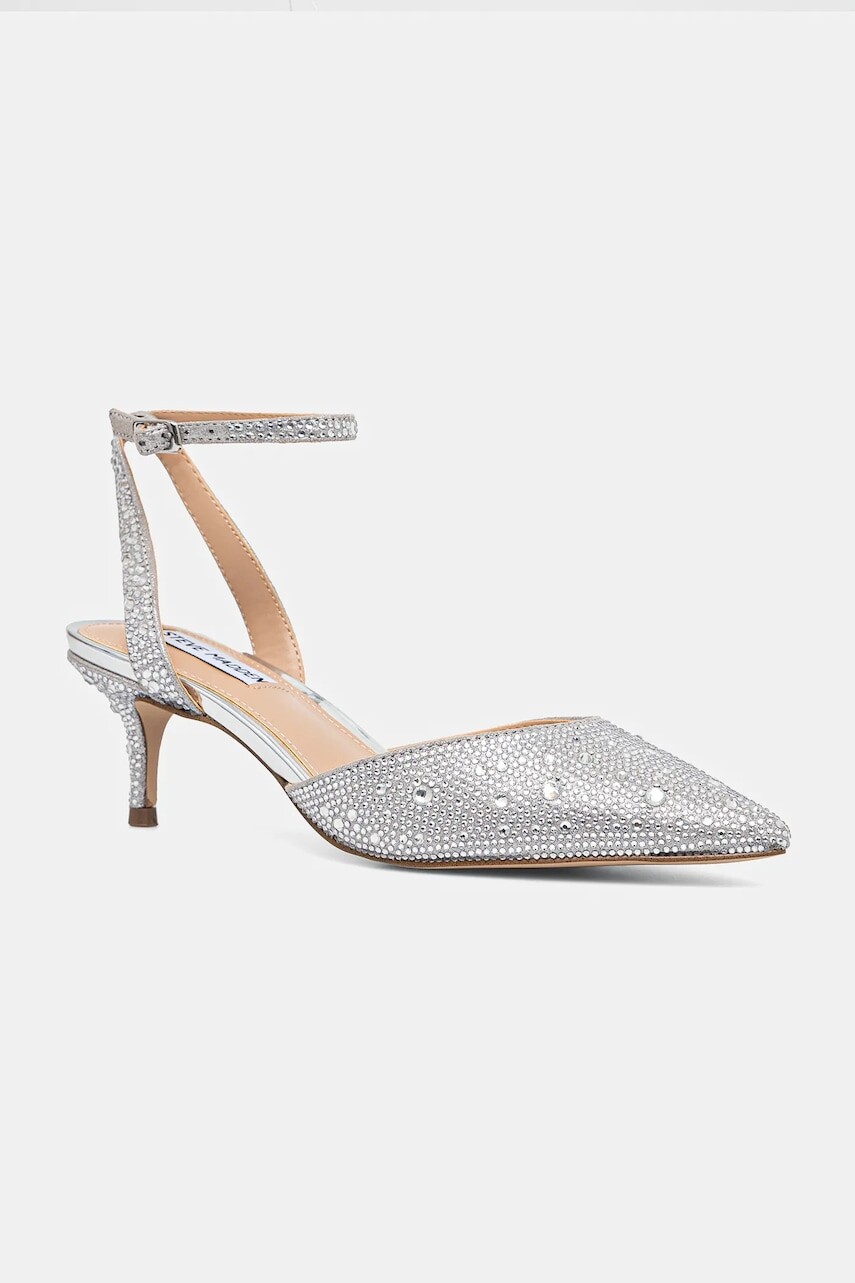Lodičky Steve Madden Kittie-R strieborná farba, SM11003690
