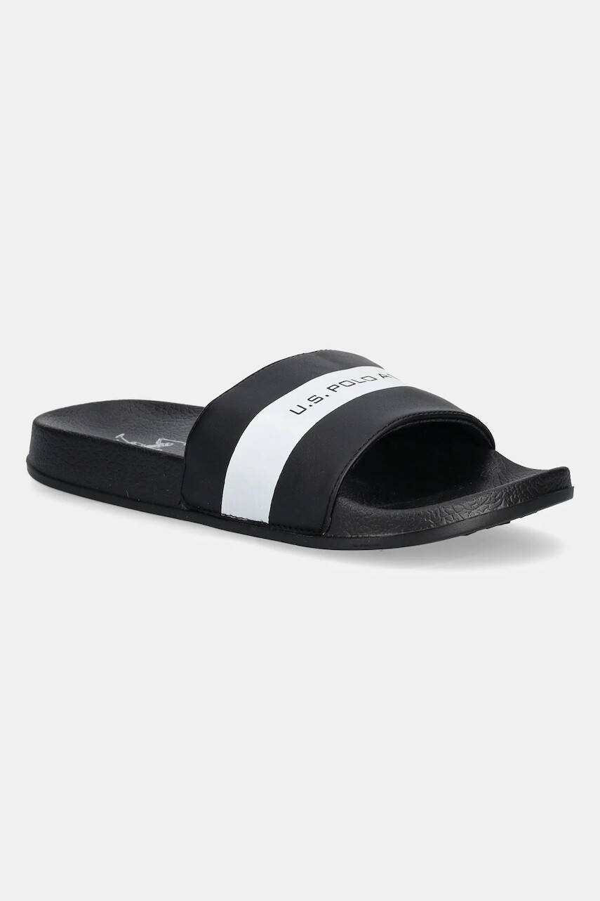 Šľapky U.S. Polo Assn. SKYE pánske, čierna farba, SKYE002M/5Y1
