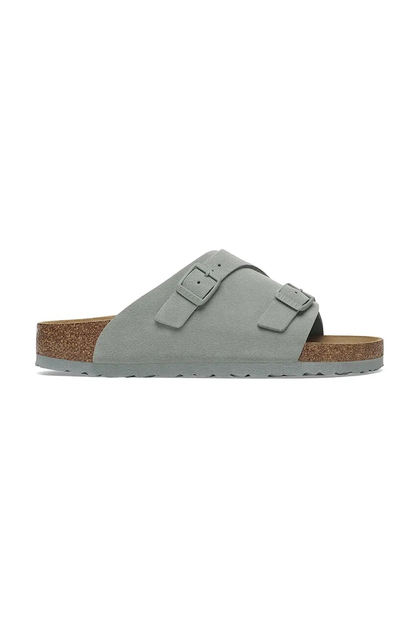 Semišové šľapky Birkenstock Zürich pánske, 1029184