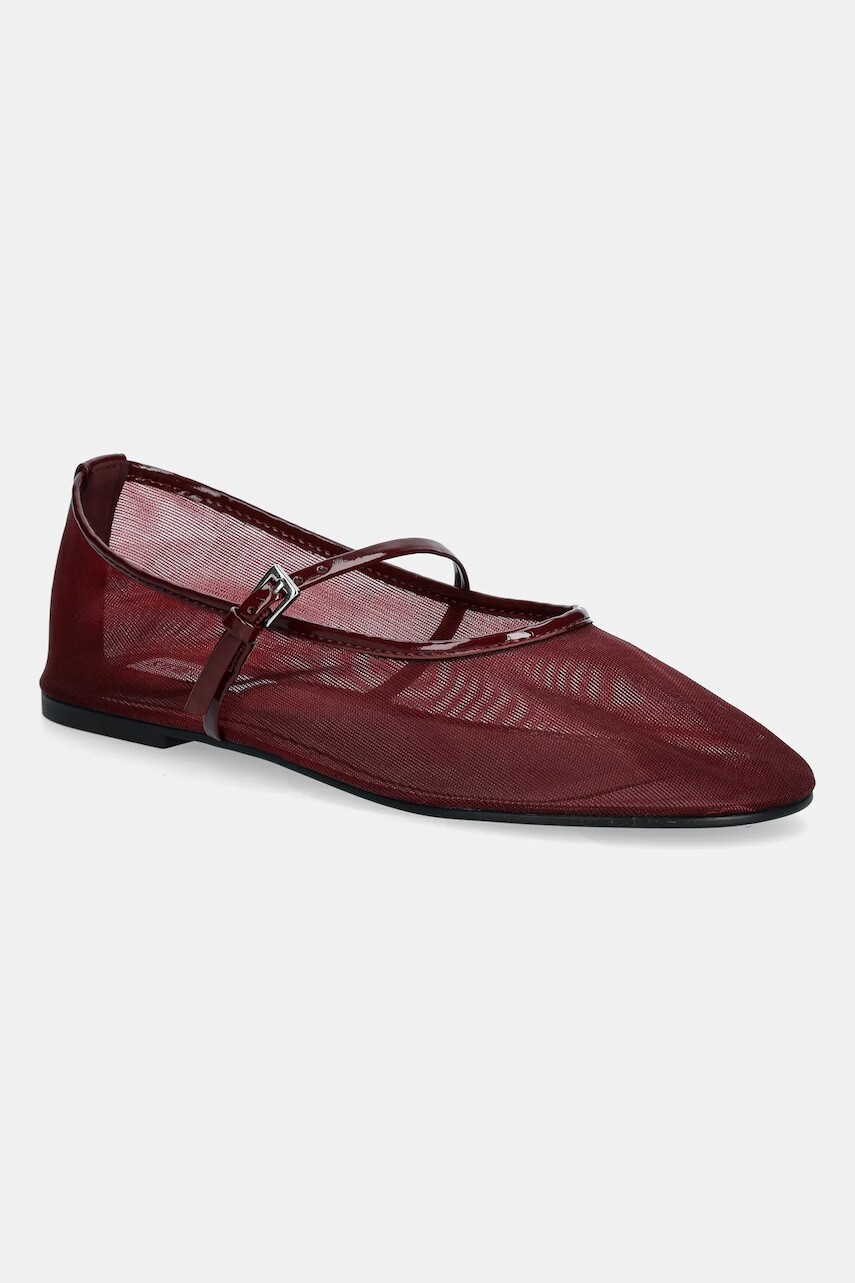 Baleríny Steve Madden Mash bordová farba, SM11003765