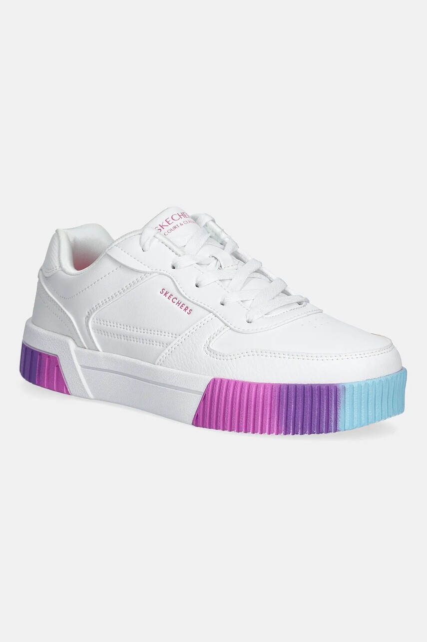 Detské tenisky Skechers JADE biela farba, 310890L