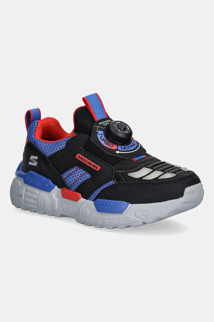 Detské tenisky Skechers TURBO čierna farba, 400170L