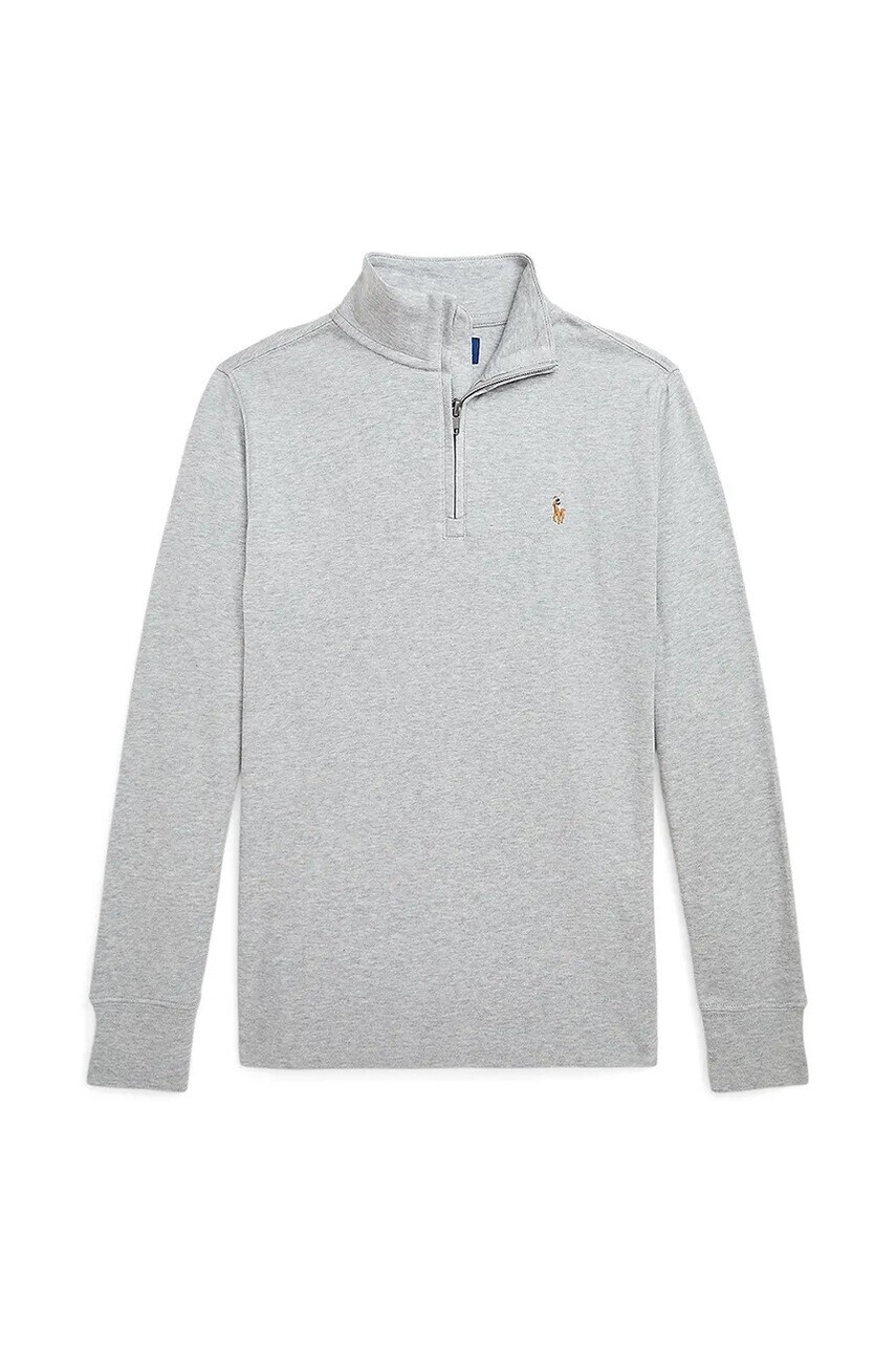 Mikina Polo Ralph Lauren šedá farba, jednofarebná, 323952436002