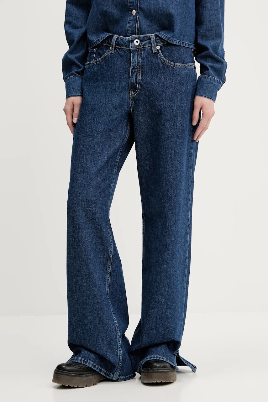 Rifle Karl Lagerfeld Jeans vysoký pás, A3W10129