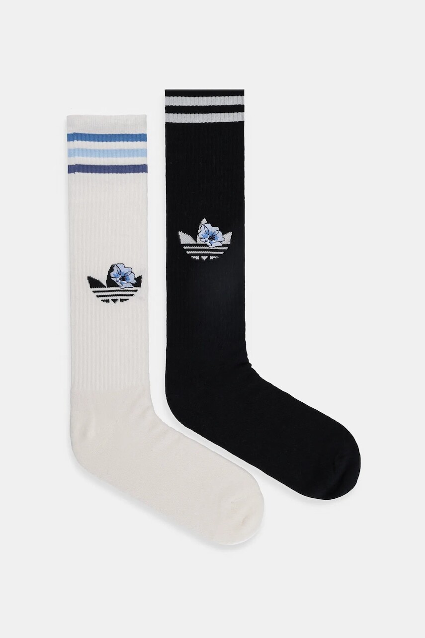 Ponožky adidas Originals Liberty 2-pak béžová farba, JC8659