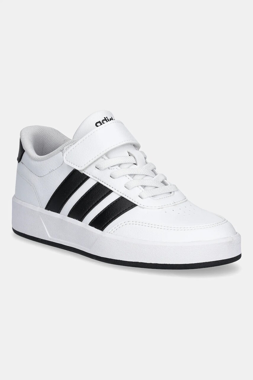 Detské tenisky adidas BREAKNET 3.0 biela farba, JS3688
