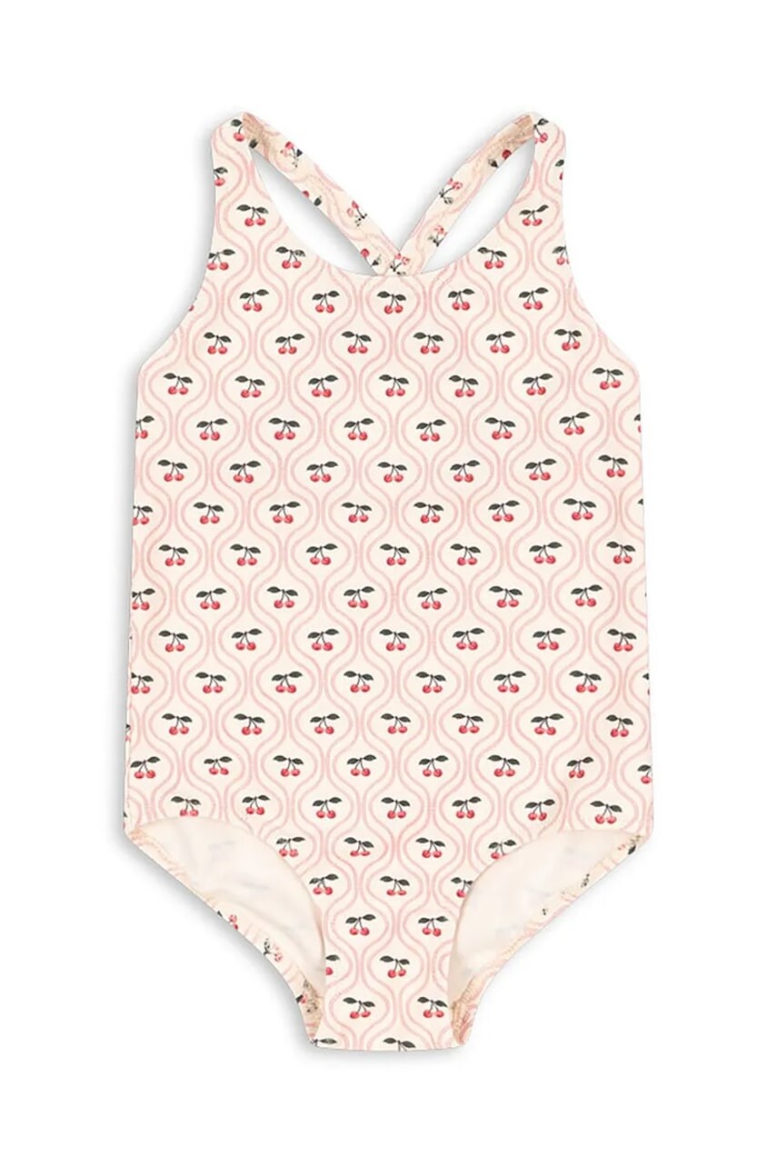 Plavky Konges Sløjd MERLE SWIMSUIT GRS ružová farba, KS103346