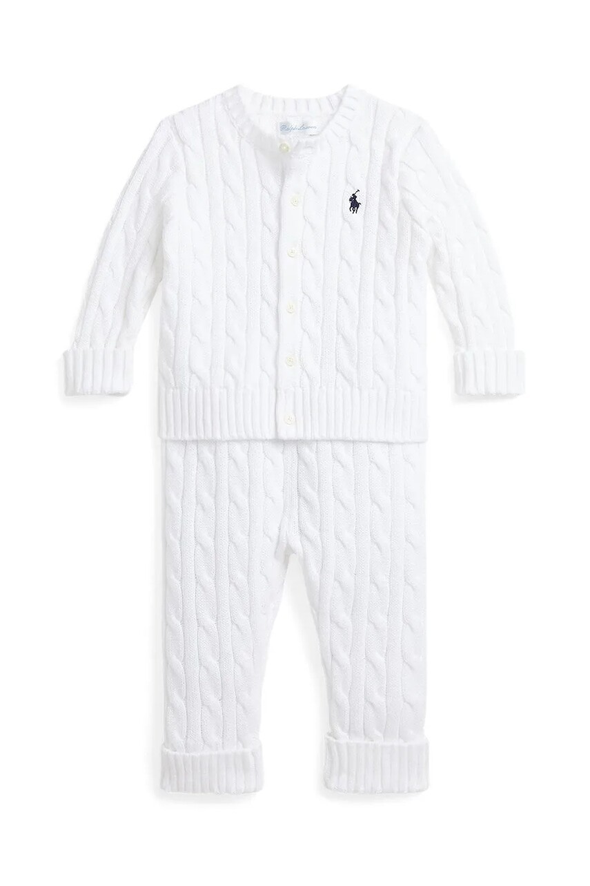 Súprava Polo Ralph Lauren biela farba, 320966889004