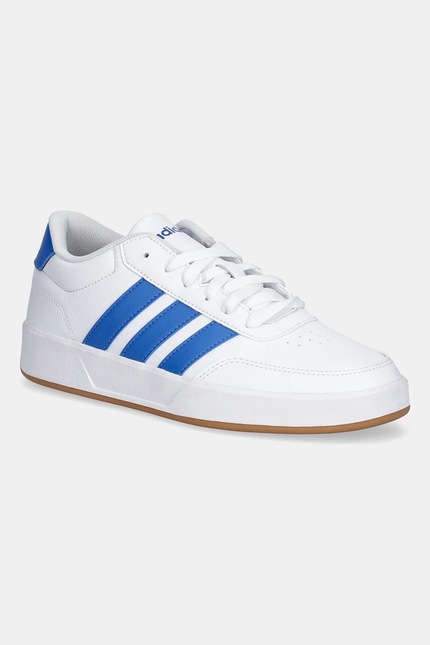 Detské tenisky adidas BREAKNET 3.0 biela farba, JR8446