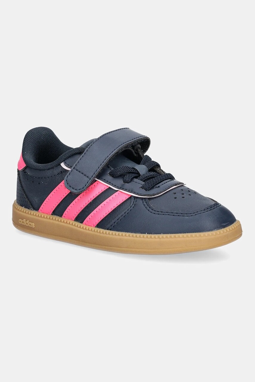 Detské tenisky adidas BREAKNET SLEEK tmavomodrá farba, JQ3060