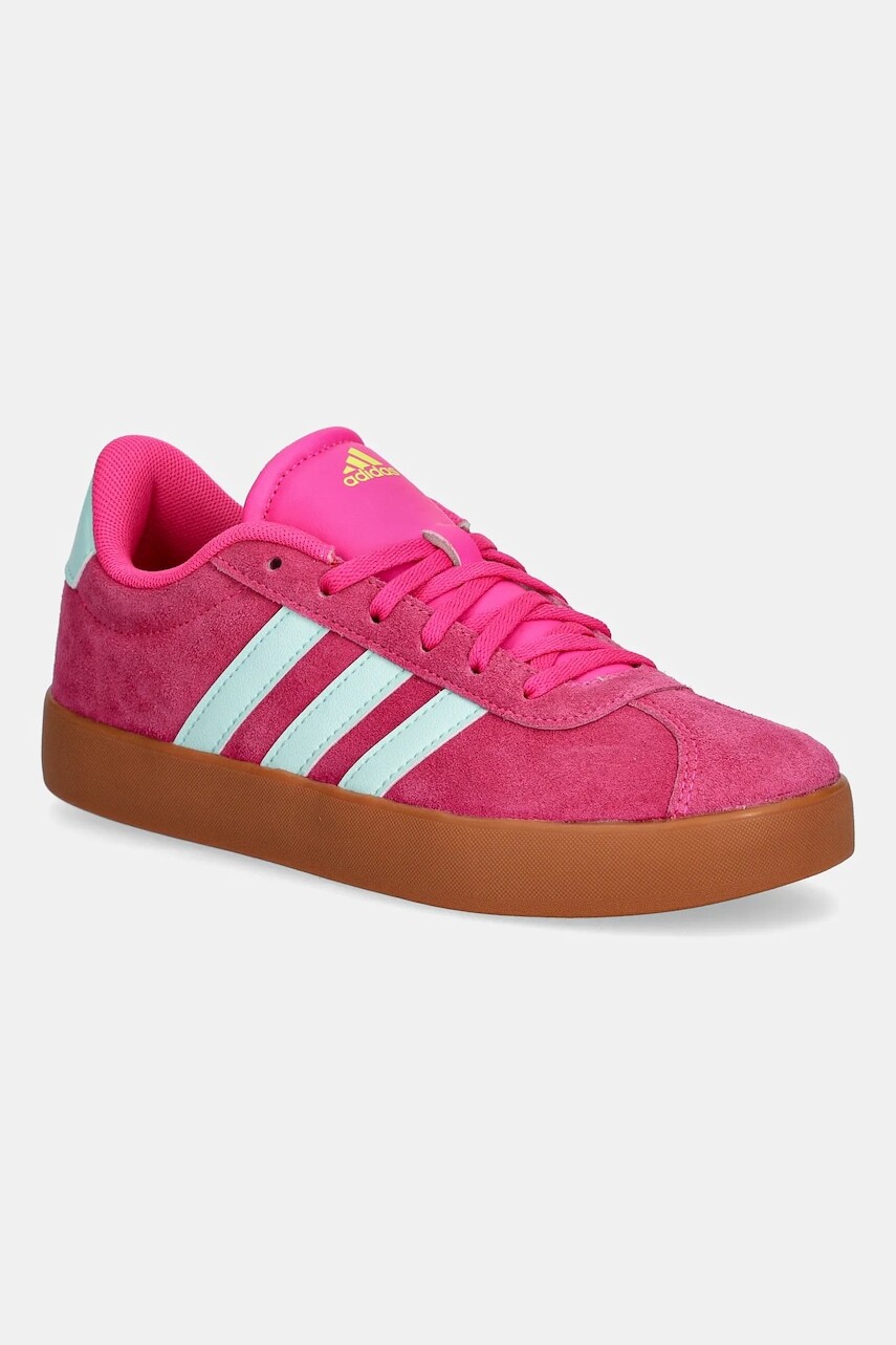 Detské tenisky adidas VL COURT 3.0 ružová farba, JS5013