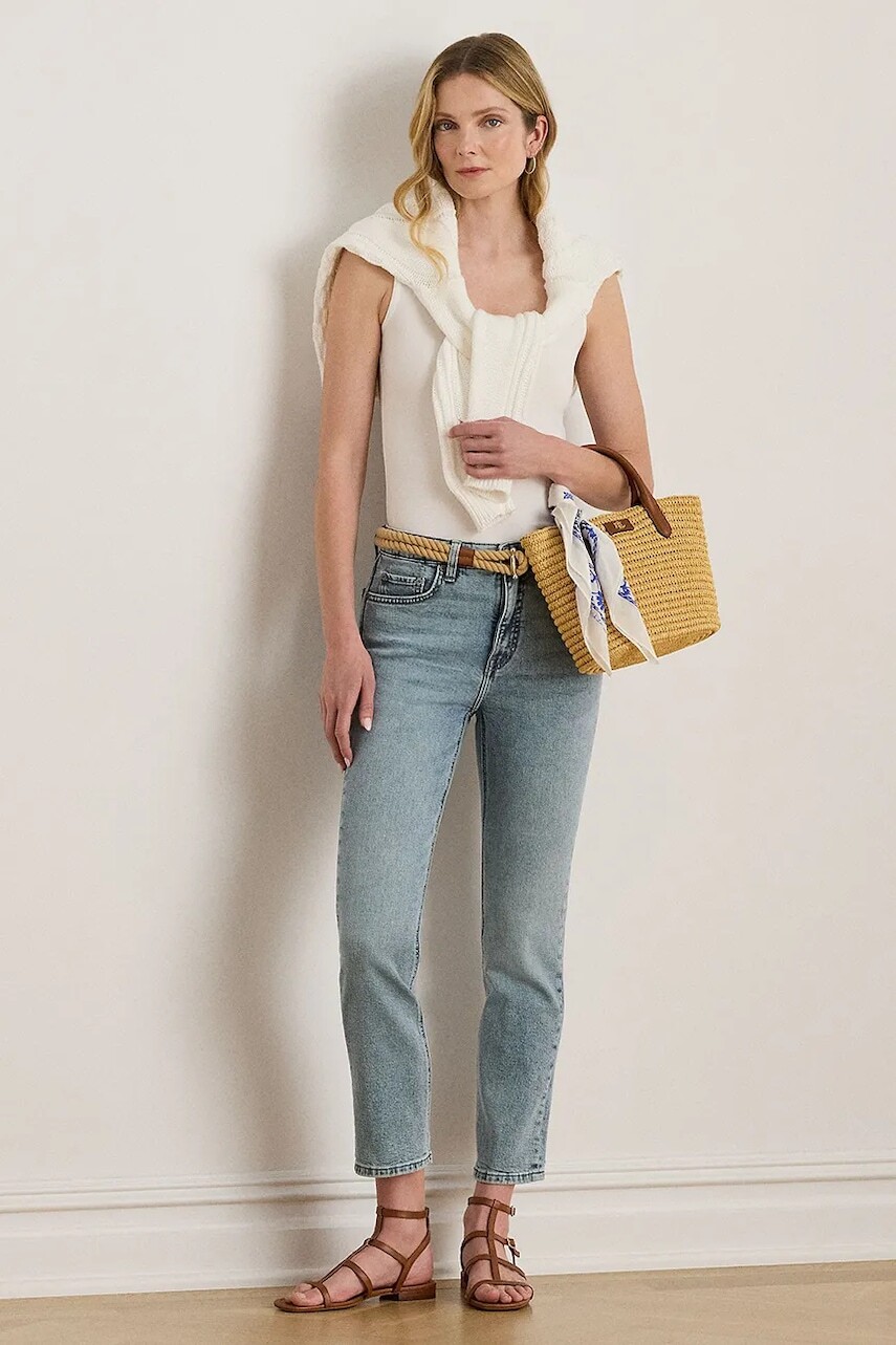 Rifle Lauren Ralph Lauren vysoký pás, 200971082